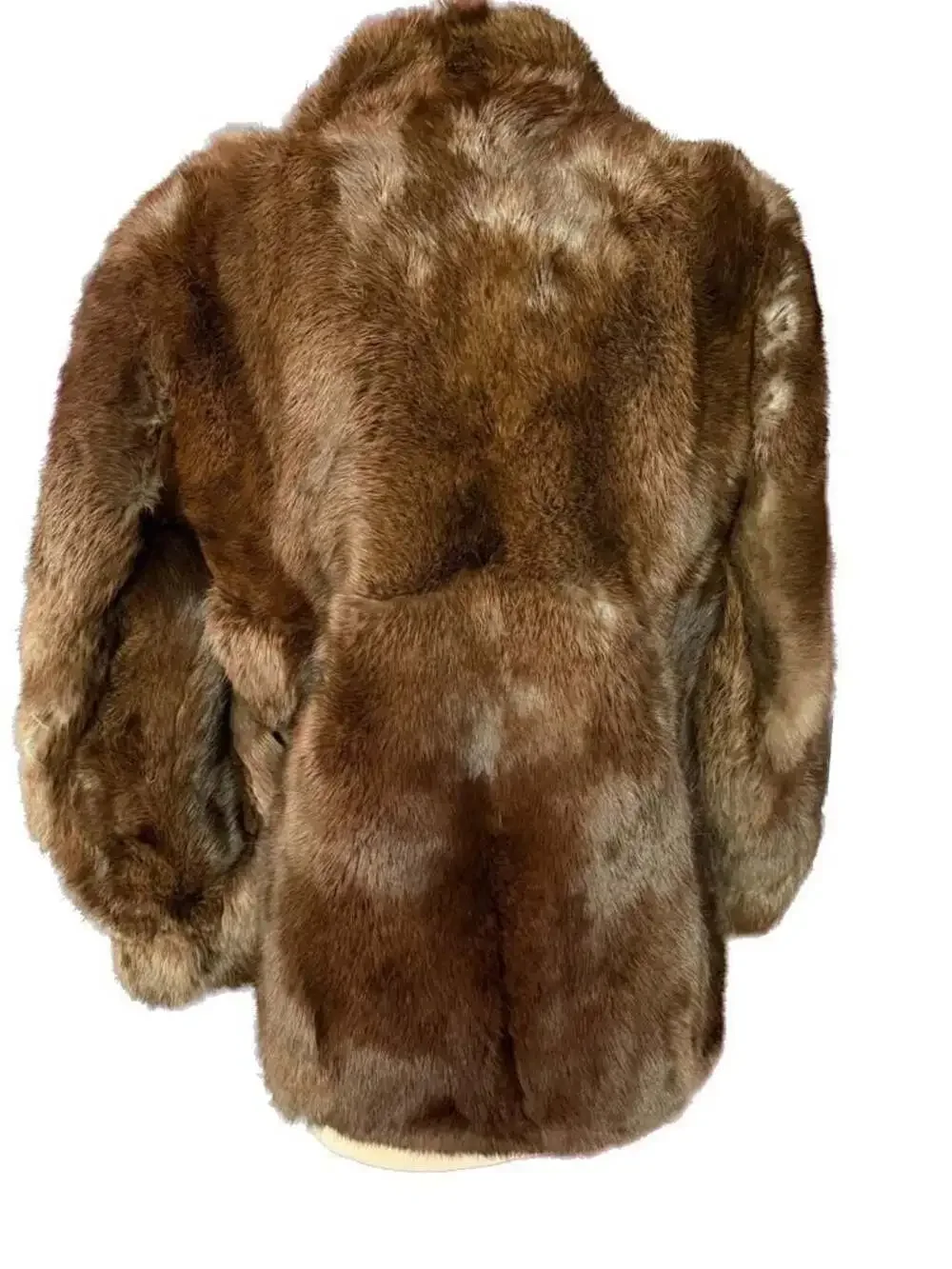 Vintage Jacques Saint Laurent for City Furs Brown Real Fur Jacket - Picture 4 of 7